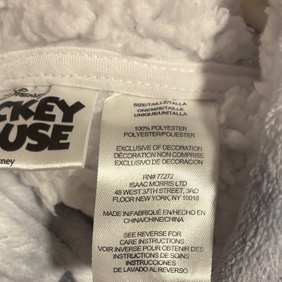 Mickey Mouse Kids Snuggie - Gray and Black - Picture 8 of 10